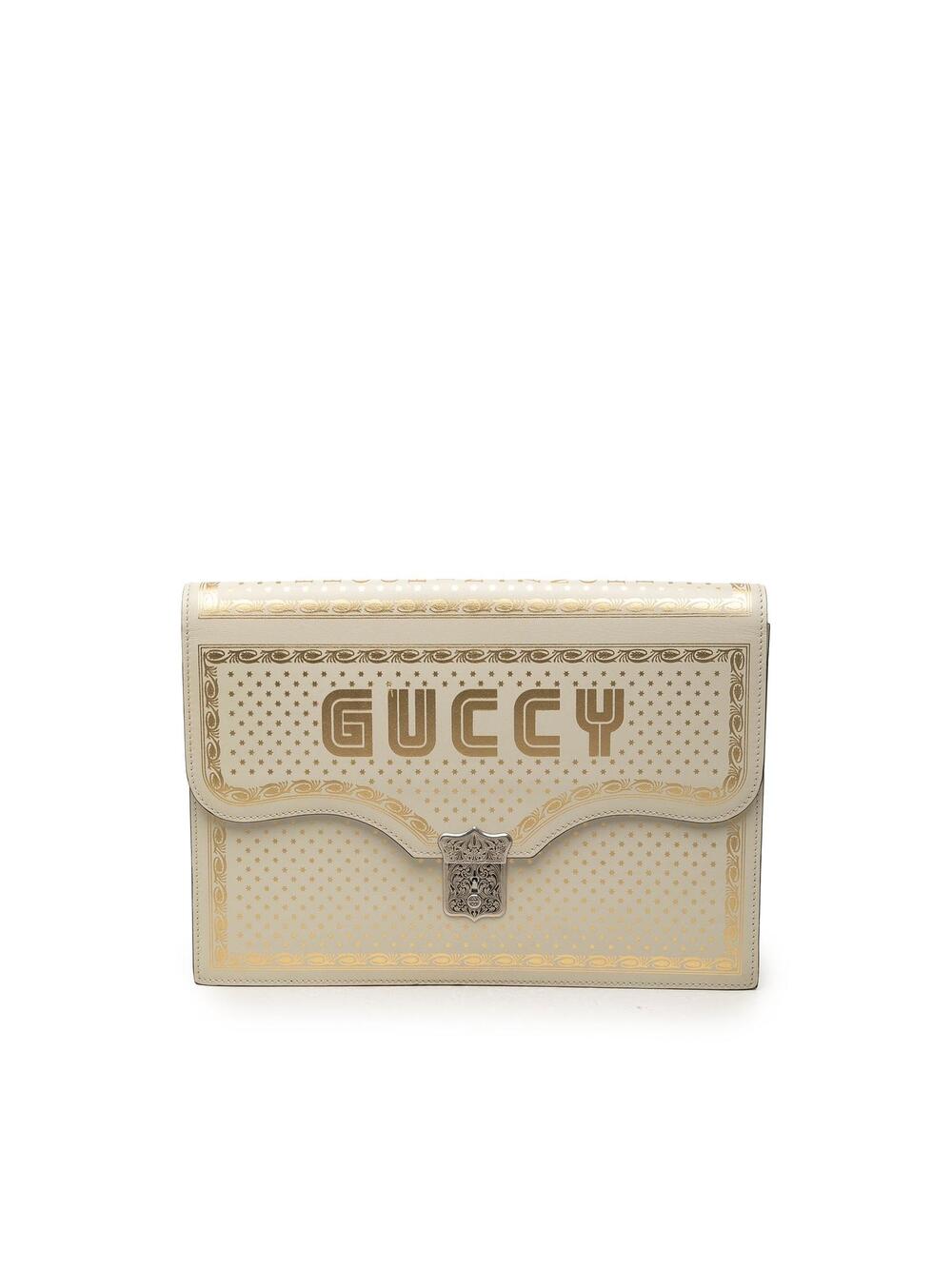Gucci Sega Calfskin Portfolio Clutch #367654G93B